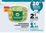 Guacamole à base d'avocat frais à U Express dans Willerwald Guacamole à base d'avocat frais à U Express dans Willerwald