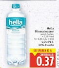 Mineralwasser von Hella für 0,37 € bei E center im Angebot Mineralwasser von Hella im aktuellen E center Prospekt