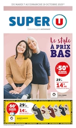 Catalogue Super U "Super U" à Aubière et alentours, 8 pages, 07/10/2025 - 19/10/2025