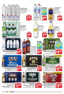 Cola im aktuellen E center Prospekt (Bruchsal) Cola im E center Prospekt "Aktuelle Angebote" mit 24 Seiten (Bruchsal)