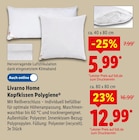 Kopfkissen Polygiene ca. 40 x 80 cm von Livarno Home für 5,99 € bei Lidl im Angebot Kopfkissen Polygiene ca. 40 x 80 cm von Livarno Home im aktuellen Lidl Prospekt