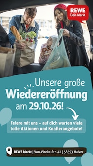 Aktueller REWE Prospekt (Halver) REWE Prospekt "Dein Markt" mit Seiten (Halver)