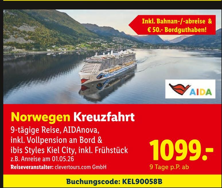 Norwegen Kreuzfahrt
