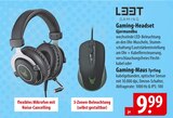 LEET GAMING Gaming-Headset Gjermundbu oder Gaming-Maus Tyrfing Angebote bei famila Nordost Buchholz für 9,99 €