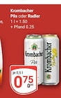 Aktuelle Krombacher Angebote bei GLOBUS in Hürth Aktuelles Pils Angebot bei GLOBUS in Hürth ab 0,75 €