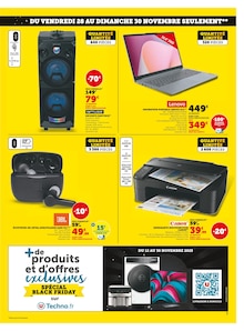 Promotion Cartouche D'encre dans le prospectus Hyper U, valable du 28/11/2025 au 30/11/2025 Promo Cartouche D'encre dans le catalogue Hyper U du moment à la page 3