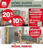 Möbel Martin Möbel & Einrichtung Prospekt der aktuellen Woche mit 16 Seiten, gültig von 13.06.2025 bis 24.06.2025, in Wiesbaden und Umgebung Aktueller Möbel Martin Möbel & Einrichtung Prospekt in Wiesbaden und Umgebung, "MÖBEL MARTIN SOMMER HIGHLIGHTS" mit 16 Seiten, 13.06.2025 - 24.06.2025