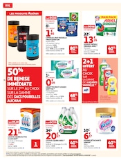 Promos Lessive dans le catalogue "LES HALLES d'automne" de Auchan Hypermarché Lessive en promo dans le catalogue Auchan Hypermarché à la page 34