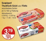 Thunfisch-Salat oder Filets von Saupiquet im aktuellen V-Markt Prospekt für 3,79 €