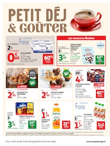 Catalogue Auchan Supermarché de la semaine 29, "PETIT DÉJ & GOÛTER", page 2, 15/07/2026 - 25/07/2026 Prospectus Auchan Supermarché en cours, "PETIT DÉJ & GOÛTER", page 2 sur 12