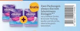 discreet Inkontinenz Einlagen von always im aktuellen tegut Prospekt für 8,99 €