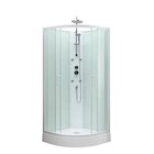 Brico Dépôt Ville-la-Grand - Promo Cabine de douche hydromassante "Onega" - Blanc - L. 85 x l. 85 x H. 225 cm Promo Cabine de douche hydromassante "Onega" - Blanc - L. 85 x l. 85 x H. 225 cm à 299,00 € dans le catalogue Brico Dépôt à Ville-la-Grand
