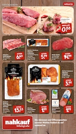 Aktueller nahkauf Prospekt mit Schweinefleisch, "nichts liegt näher", Seite 12