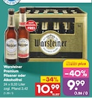 Premium Pilsener im Angebot bei Netto Marken-Discount in Norderstedt Premium Pilsener Angebote von Warsteiner bei Netto Marken-Discount Norderstedt für 9,99 €