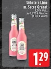 Aktuelles Limo m. Secco Granat Angebot bei EDEKA in Mönchengladbach ab 1,29 €
