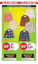 Vêtements en promo dans le catalogue Super U à la page 39