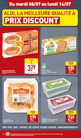 Promos Beurre dans le catalogue "NOS ARRIVAGES DE L'ÉTE JUSQU'À -60% SUR LE 2ÈME" de Aldi à la page 14