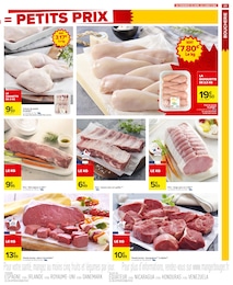 Prix et réduction Filet mignon de porc dans le prospectus Carrefour en cours Offre Filet mignon de porc dans le catalogue Carrefour du moment à la page 25