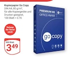 Go Copy Kopierpapier im Angebot bei GLOBUS in Neustadt Go Copy Kopierpapier Angebote bei GLOBUS Neustadt für 3,49 €