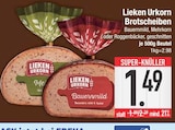 Bauernmild Brotscheiben im Angebot bei EDEKA in Straubing Bauernmild Brotscheiben Angebote von Lieken Urkorn bei EDEKA Straubing für 1,49 €
