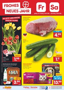 Blumen im Netto Marken-Discount Prospekt "Aktuelle Angebote" mit 53 Seiten (Chemnitz)