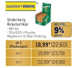 Aktuelles Kräuterlikör Angebot bei Metro in Oberhausen ab 24,98 €