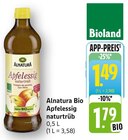 Bio Apfelessig naturtrüb im Angebot bei EDEKA in Reutlingen Bio Apfelessig naturtrüb Angebote von Alnatura bei EDEKA Reutlingen für 1,49 €