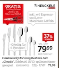 Besteck-Set „Clouds“ im Angebot bei XXXLutz in Göttingen Besteck-Set „Clouds“ Angebote von Henckels by Zwilling bei XXXLutz Göttingen für 79,99 €