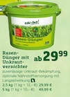 Rasen-Dünger mit Unkrautvernichter Angebote bei Pflanzen Kölle Fürth für 29,99 €