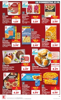 Pizza im Kaufland Prospekt "Hier bin ich richtig" mit 76 Seiten (Stuttgart)