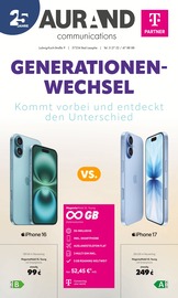 Aktueller Aurand Communications Elektromärkte Prospekt in Dillenburg und Umgebung, "GENERATIONEN-WECHSEL" mit 8 Seiten, 20.11.2025 - 04.12.2025