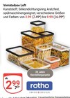 Vorratsdose Loft Angebote von rotho bei GLOBUS Castrop-Rauxel für 2,99 €