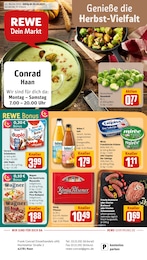 REWE Prospekt "Dein Markt", 32 Seiten, 20.10.2025 - 20.10.2025 Aktueller REWE Prospekt, "Dein Markt", mit Angeboten der Woche, gültig von 20.10.2025 bis 20.10.2025