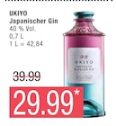 Japanischer Gin Angebote von UKIYO bei Marktkauf Wismar für 29,99 €