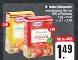 Gelierzucker im EDEKA Prospekt Gelierzucker von Dr. Oetker im aktuellen EDEKA Prospekt für 1,49 €