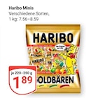 Minis im Angebot bei GLOBUS in Oberhausen Minis Angebote von Haribo bei GLOBUS Oberhausen für 1,89 €
