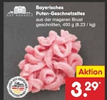 Bayerisches Puten-Geschnetzeltes im Netto Marken-Discount Prospekt Bayerisches Puten-Geschnetzeltes von Gut Ponholz im aktuellen Netto Marken-Discount Prospekt für 3,29 €
