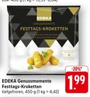 Genussmomente Festtags-Kroketten im Angebot bei EDEKA in Fellbach Genussmomente Festtags-Kroketten Angebote von EDEKA bei EDEKA Fellbach für 1,99 €