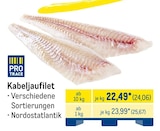 Kabeljaufilet bei METRO im Röhrsdorf Prospekt für 24,06 €