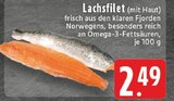 Lachsfilet Angebote bei E center Herten für 2,49 €