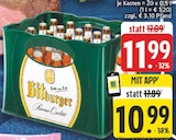 Premium Qualität im Angebot bei E center in Bottrop Premium Qualität Angebote von Bitburger bei E center Bottrop für 10,99 €