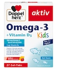 Omega-3 + Vitamin D3 Kids von Doppelherz im aktuellen Rossmann Prospekt für 6,45 €