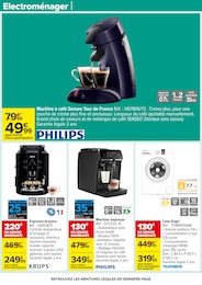 Prix et réduction Lave-Linge dans le prospectus Carrefour en cours Offre Lave-Linge dans le catalogue Carrefour du moment à la page 78