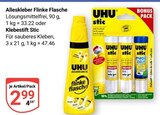 Alleskleber Flinke Flasche Angebote von UHU bei GLOBUS Erlangen für 2,99 €