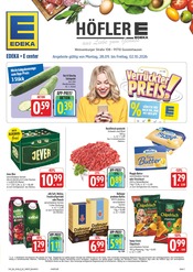 Aktueller EDEKA Prospekt mit Bier, "Wir lieben Lebensmittel!", Seite 1