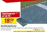 Aktuelle Pflastersteine Angebote bei toom Baumarkt in Kiel Aktuelles Rechteckpflaster Angebot bei toom Baumarkt in Kiel ab 18,50 €