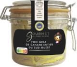 Foie Gras de Canard Entier du Sud-Ouest - Gourmet Finest Cuisine en promo à 11,99 € chez Aldi Foie Gras de Canard Entier du Sud-Ouest - Gourmet Finest Cuisine dans le catalogue Aldi