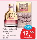 Just Cavalli for Her Angebote von Roberto Cavalli bei budni Buchholz für 12,99 €
