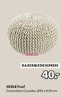 NEBLE Pouf  im aktuellen JYSK Prospekt für 40,00 €