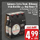 Extra Stout Angebote von Guinness bei EDEKA Brakel für 4,99 €
